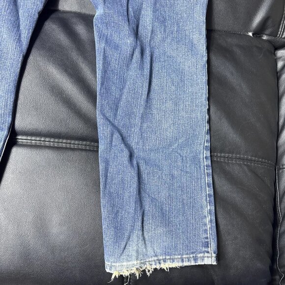 Lee Men's Straight Leg Jeans Blue Denim Light Wash Regular Fit 5-Pockets - Picture 9 of 16